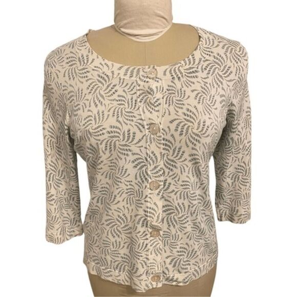 Judith Hart Silk Blend Cardigan Size PL 3/4 Length Sleeves - Picture 1 of 9